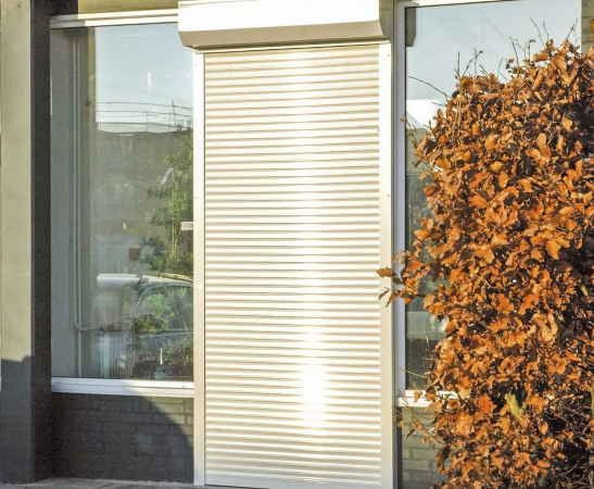 Рольставни на двери в Майском