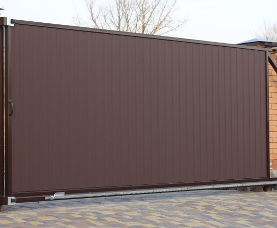 Откатные ворота в Майском