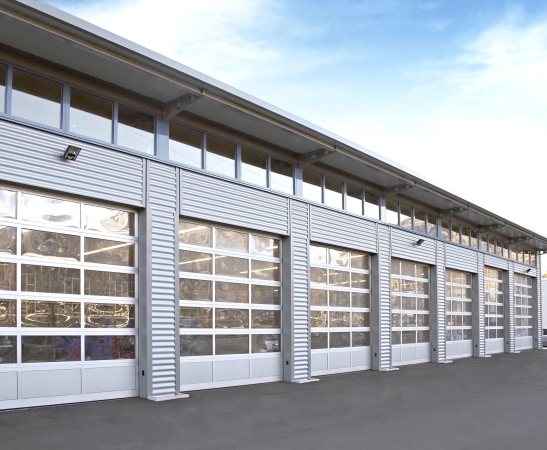 Панорамные ворота в Майском