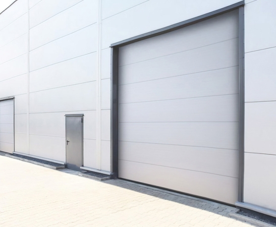 Промышленные ворота Алютех ProPlus в Майском