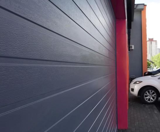 Ворота из сэндвич-панелей в Майском