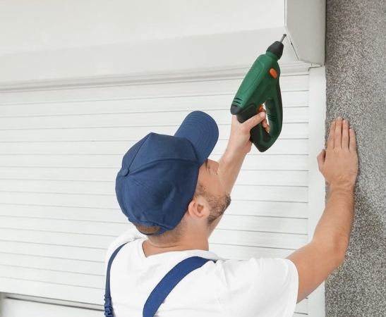 Установка рольставней в Майском